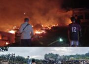 “Kebakaran Hebat di Nibung Putih, Lansia Tewas Terpanggang di Dalam Rumah”