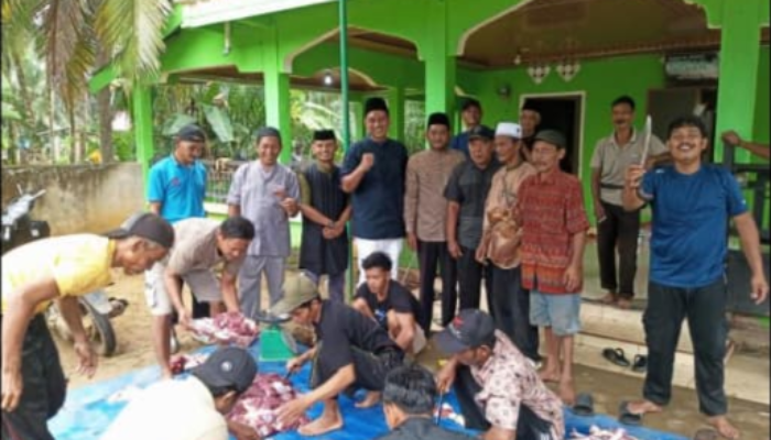 Berkah Idul Adha, Camat Muara Sabak Barat Tinjau Hewan Kurban dan Silaturahmi Bersama Warga Kampung Singkep
