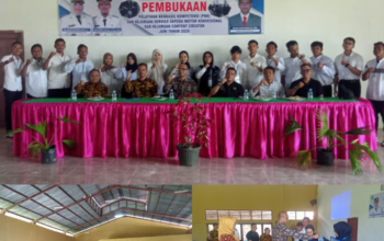 DISNAKERTRANS TANJAB TIMUR BUKA PELATIHAN KOMPETENSI, CETAK GENERASI SIAP KERJA DAN WIRAUSAHA