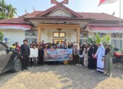 Haru dan Penuh Semangat, Camat Muara Sabak Barat Antar Langsung 37 Siswa Ikuti MPLS di Sekolah Rakyat Tanjab Timur