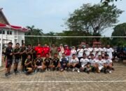 solid dan tangguh ! Lapas narkotika muara sabak ukir prestasi juara 1 turnamen voli 