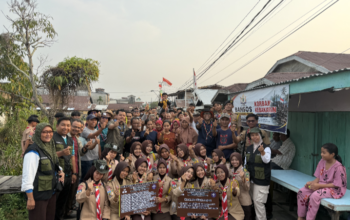 Saat warga kehilangan rumah , Pramuka tanjabtimur hadir bawa harapan