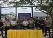 Perketat Pengawasan, Lapas Muara Sabak Bersama APH Gelar Razia Gabungan