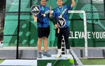 TIM PADEL TANJAB TIMUR JUARA, PUTRA KETUA DPRD ZILAWATI JADI SALAH SATU PEMAIN KUNCI