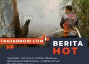 Karhutla londerang kembali membara ,warga pertanyakan sumber api dan penanganan hukum ??