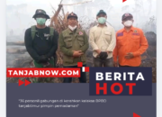 Dua Titik Karhutla di Sadu Belum Terkendali, Kalaksa BPBD Amri Juhardi Pimpin Pemadaman